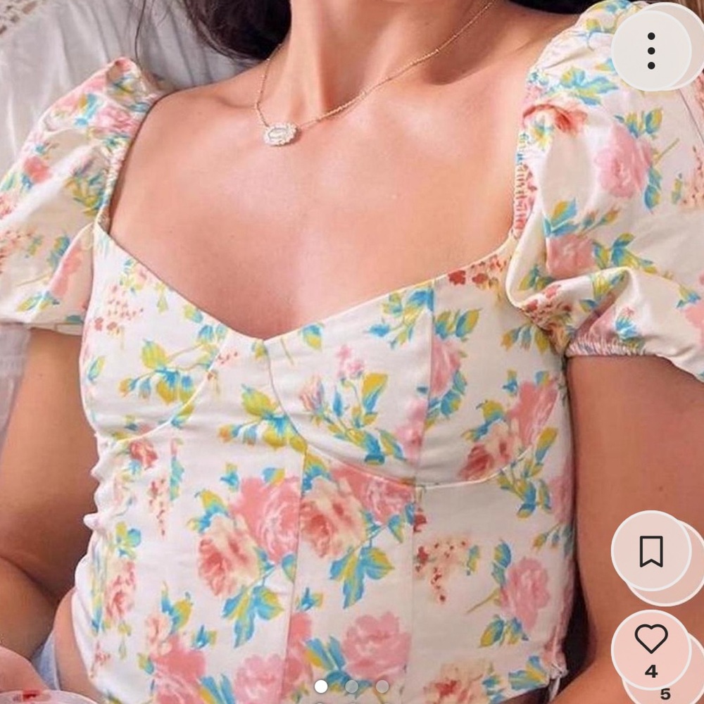 Zara corset top